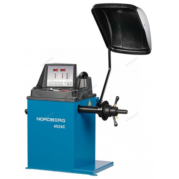 Станок балансировочный с ручным вводом параметров, синий NORDBERG 4524C(B)