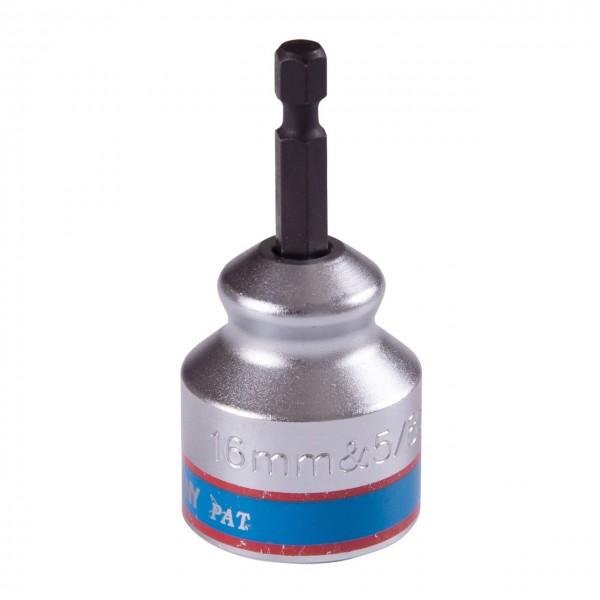 Шпильковерт роликовый для шуруповерта 1/4, 16 мм KING TONY 75A116M