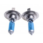 Автолампа H7 (55) PX26d BLUE WHITE 4300K (бокс, 2шт) 12V MEGAPOWER /1/10 M-37033030