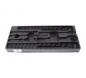 Ложемент для набора торцевых головок 3036CR, PVC KING TONY 84303612B