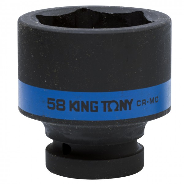 Головка торцевая ударная шестигранная 1, 58 мм KING TONY 853558M