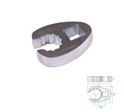 Ключ разрезной (воронья лапка) 12 мм, 3/8 KING TONY 1031-12R