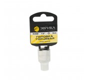 Головка торцевая  9мм 1/2" 6-гранная L=40мм (с держателем) ЭВРИКА ER-91302H 1/160