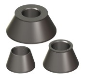 Комплект (3шт.) конусов 41-111.5мм, 40мм Haweka 150 400 085