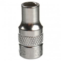 Головка торцевая 5.5мм 1/4 6-гранная L=25мм LIGE