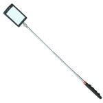 Смотровое зеркало на телескопической рукоятке с подсветкой, 290-870 мм WDK-65451