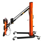 Трехкассетная мобильная ИК сушка на пантографической стойке с гидроцилиндром WDK-3D