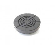 Накладка резиновая на домкрат подкатной ø99 h20 "AC Hydraulic". КОРД