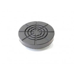 Накладка резиновая на домкрат подкатной ø99 h20 "AC Hydraulic". КОРД