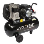 Масляный поршневой компрессор с ременным приводом:320 л/мин, 9 бар; 220 В, ресивер 50 л WDK-90532