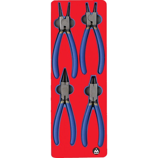 Набор съемников стопорных колец, ложемент МАСТАК 5-3304 