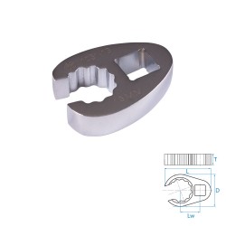 Ключ разрезной (воронья лапка) 13 мм, 3/8 KING TONY 1031-13R