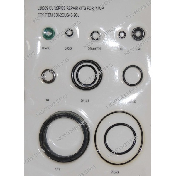 Ремкомплект пневмонасоса PK для домкрата N302 NORDBERG 000003961