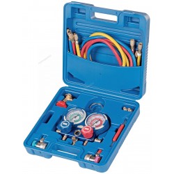 Коллектор манометрический со шлангами и муфтами в кейсе NFG30K