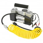 Компрессор  поршневой двухцилиндровый сверхмощный 150PSI (60л/мин, 50А) с дефлятором 12V MEGAPOWER /1/4 M-55010