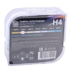 Автолампа H4 (60/55) P43t-38 LONG LIFE (бокс, 2шт) 12V MEGAPOWER /1/10 M-37033021