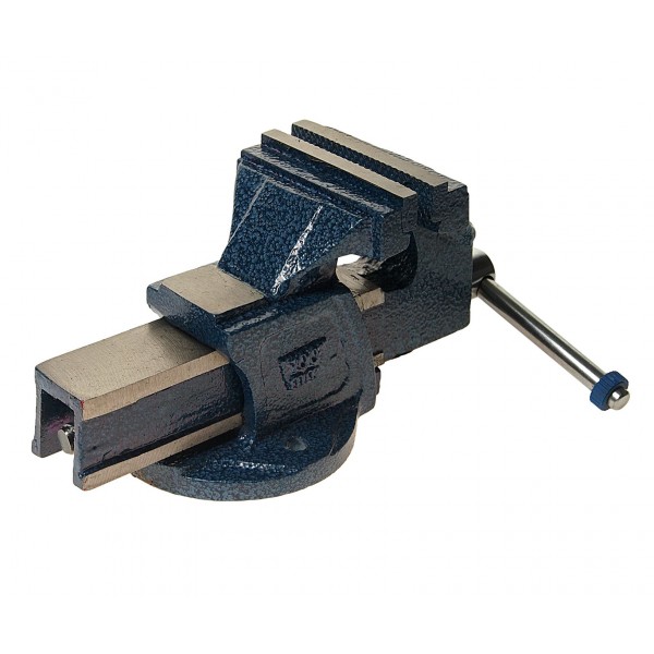 Тиски стальные, G.S. стандарт 100мм, вес 4,5кг ЭВРИКА 1/4 ER-19110
