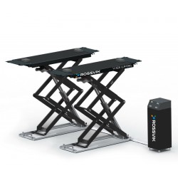 Автоподъемник ножничный ROSSVIK PRO V-32X (LP/ON) напольный г/п 3.2т, 380В RAL7040 Цвет серый
