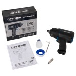 Гайковерт пневматический ударный в алюминиевом корпусе, 1/2, 1350 Нм OPT-PW2040