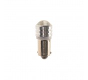 Автолампа T4W (BA9s) 1 SMD CREE WHITE 6000K 120лм 12V MEGAPOWER /10 /100 OLD