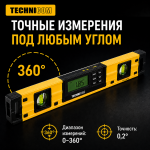 Уровень-угломер электронный с магнитом  450 мм TECHNICOM TC-LA450