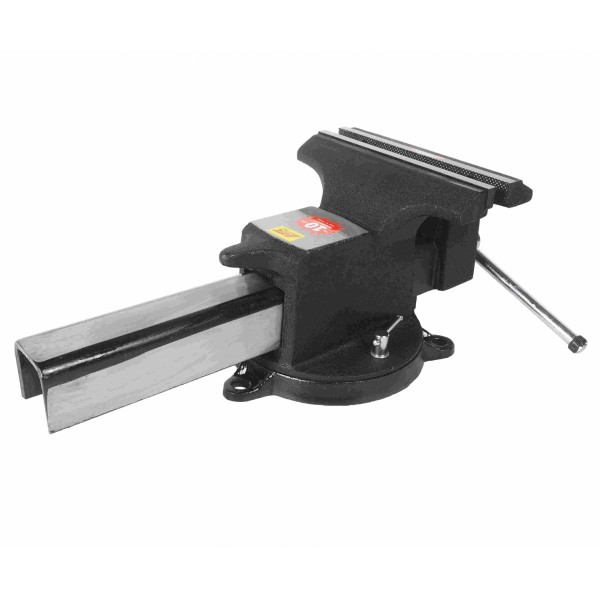 ТИСКИ JTC-3125 слесарные поворотные, захват 10 