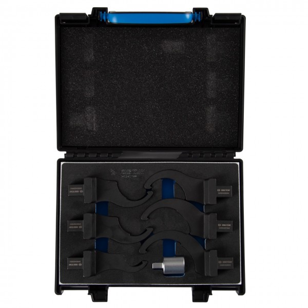 Набор насадок радиусных серии FIT, 36-90 мм, 7 предметов, кейс KING TONY 3452407MR