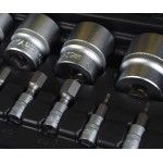 Набор инструмента  1/4"&1/2"DR 6-гранный 101 предмет ЭВРИКА ER-80001