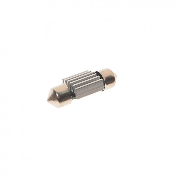 Автолампа C5W (SV8,5) 6 SMD 2835 WHITE 6000K 31мм 90лм24V MEGAPOWER /10 /100 OLD M-70251W-24