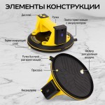 Присоска вакуумная аккумуляторная TECHNICOM , 900 мАч, нагрузка 160кг, чаша 200мм, для гладкой и рельефной поверхности TC-F180