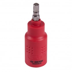 Насадка (бита) торцевая диэлектрическая 3/8, HEX, 5 мм, L = 65 мм KING TONY 3025VE05