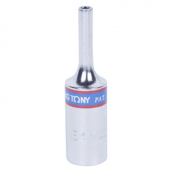 Головка торцевая TORX Е-стандарт 3/8, E4, L = 63 мм KING TONY 327504M