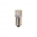 Автолампа T4W (BA9s) 1 SMD 7080 WHITE 6000K 80лм 12V MEGAPOWER /10 /100 OLD M-90141W
