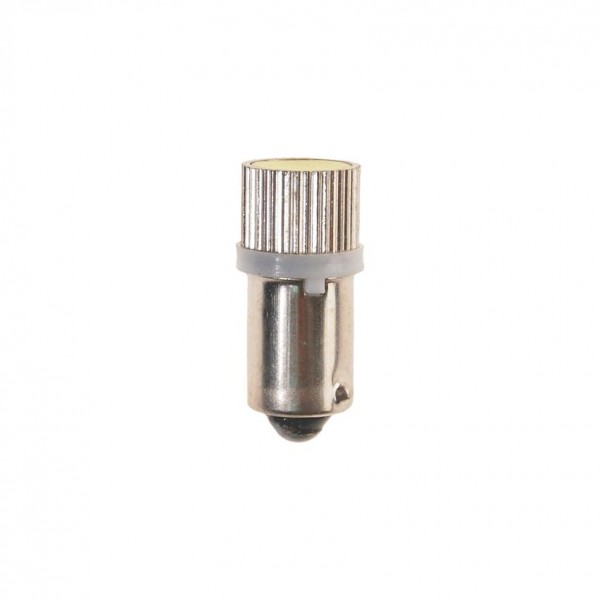 Автолампа T4W (BA9s) 1 SMD 7080 WHITE 6000K 80лм 12V MEGAPOWER /10 /100 OLD M-90141W