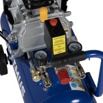 Компрессор поршневой, 300 л/мин, 2.2 КВт, 220 В, ресивер 24 л OPT-302430