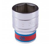 Головка торцевая стандартная шестигранная 1/2, 7/8, дюймовая KING TONY 433528S