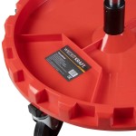 Стул рабочий с лотком для инструмента, мягким покрытием и спинкой WDK-86012