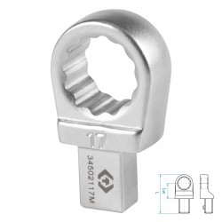 Насадка накидная серии FIT, 17 мм, 9х12 мм KING TONY 34502117M