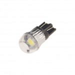 Автолампа T10W (W2,1x9,5d) 1 SMD 5050 WHITE 6000K 20лм   12V MEGAPOWER /10 /100 M-10104W