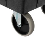 Тележка пластиковая, 2 полки, удлиненная OPT-608S