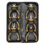 Набор пассатижей и бокорезов GRIPro, мини, 6 предметов, в футляре на молнии TOLSEN TT10359