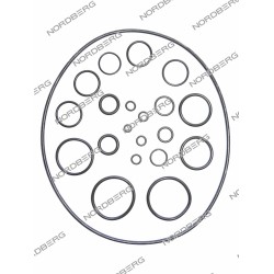 Ремкомплект (прокладки) X006633 для NORDBERG 2380 old