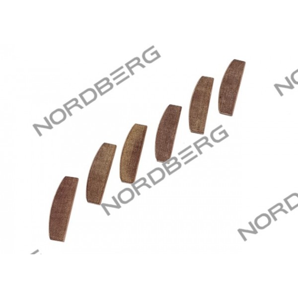 Лепесток ротора для NP16160 (комплект 6 шт) NORDBERG NP16160#14