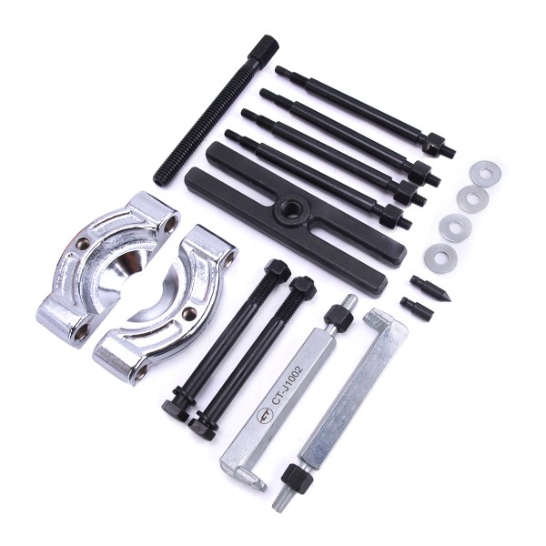 Набор съемников подшипников малых диаметров 15-58 мм двухлапый и сепараторного типа Car-Tool CT-J1002