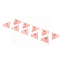 Шайбы треугольные, омедненные, 100 шт. NORDBERG F015(100)