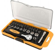 Набор вставок (бит) 1/4, PH, PZ, Hex, Torx, Slotted, 38 предметов TOLSEN TT20035