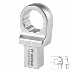 Насадка накидная серии FIT, 22 мм, 14х18 мм KING TONY 34502222M