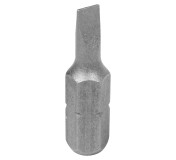 Вставка (бита) торцевая 1/4, Slotted, 3х0,5 мм, 25 мм KING TONY 102503S1