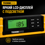 Уровень-угломер электронный с магнитом  450 мм TECHNICOM TC-LA450