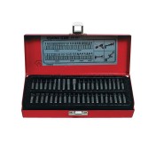 Набор вставок (бит) 1/4, PH, PZ, Hex, Torx, Slotted, 42 предмета KING TONY 1042CQ